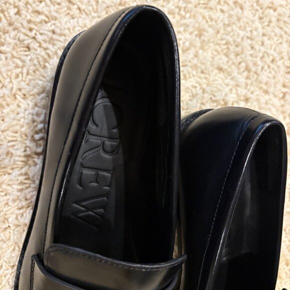 J. Crew Shiny Black Loafers - Picture 5 of 5
